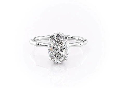 The Eve Set With A 1 Carat Oval Lab Diamond For Discount