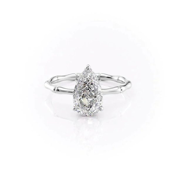 The Eve Set With A 1 Carat Pear Lab Diamond Discount