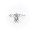 The Eve Set With A 2.5 Carat Oval Lab Diamond Online Sale