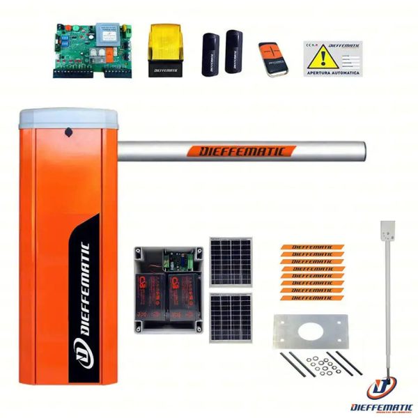 Kit Automazione Barriera Asta 2m Automatica Stradale 24v Con Sunpower 2 Batterie Online Hot Sale